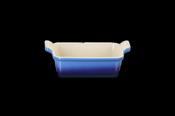 Le Creuset Stoneware Heritage Rectangular Dish 19cm Azure image