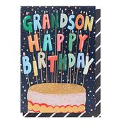 Louise Tiler – Grandson Happy Birthday Card image