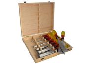 IRWIN M373 Splitproof Bevel Edge Chisel Set – 8 Piece image
