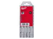 Milwaukee Power Tools SDS Plus M2 Drill Bit 2 Cut Set, 5 Piece