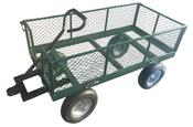 Heavy Duty Garden Utility Cart 350kg Capacity Green image
