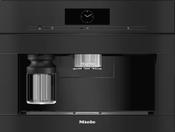 Miele Built-In Coffee Machine With Directwater Obsidian Black CVA 7845 image