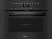 Miele H 7440 BM VitroLine Oven Microwave Combo, Obsidian Black image