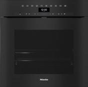 Miele H 7464 BPX ArtLine 76L Built-In Pyrolytic Oven, Obsidian Black image