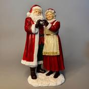 Mr &amp; Mrs Claus Love Sign Ornament – 13 x 8.5 x 22.5cm image
