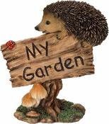 My Garden Sign Hedgehog - Garden Ornament