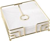 Metal Napkin Holder Gold for Lunch Napkins Napkin Holder