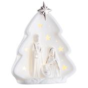 Belleek Nativity Tree LED H14cm NEW image