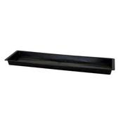 Double Floral Tray Black