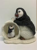 Playful Mother &amp; Baby Snowball Penguin F image
