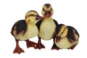 Duckling Group Garden Ornament