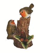 Robin on Tree Stump D - 15 cm image