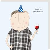 Rosie Made A Thing Perfection Funny Birthday Card image