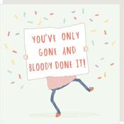 Rosie 'You've Only Gone And Bloody Done It' Card image