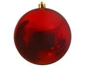 Shiny Christmas Red Bauble – 20cm image