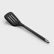 Silicone Slotted Turner - Black
