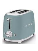 Smeg 50’s Retro Style 2 Slice Toaster – Emerald Green | TSF01EGMUK