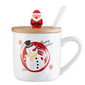 Belleek Snowman Lidded Mug NEW image