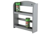 Spice Rack 2-tier Charcoal image