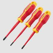 Stanley 3 Piece VDE Screwdriver Set | FMHT65770-0 image