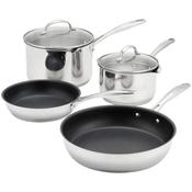 Stellar Profile, 4 Piece Promotional Draining Cookware Set