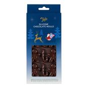 Tala Christmas Silicone Chocolate Mould - Gingerbread Men &amp; Candy Canes image