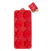 Tala Christmas Silicone Chocolate Moulds – Wreath &amp; Snowflake Design image