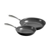 Tramontina Hard Anodised Frying Pan Set - 26&amp;30cm image