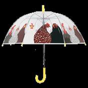 Umbrella - Transparent Chickens