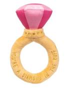 Valentines Day Plush Dog Toy - Diamond in The Ruff Ring image