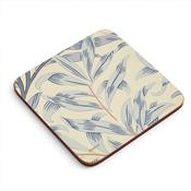 Willow Boughs Blue Coasters - Set of 6