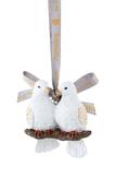 Aynsley Two Turtle Doves Hanging Ornament image