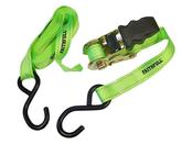 Faithfull 4 Piece Green Rachet Tie Down Set