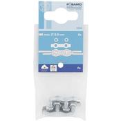 Posamo Duplex Wire Rope Clip 3mm ZP (2pack)