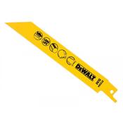 DeWalt Bi-Metal Reciprocating Blade for Metal 152mm x 18 TPI (Pack 5)
