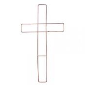 Wire Frame Cross 12" single