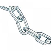 Posamo Welded Link Chain 10.0mm ZP C10 (Sold by Meter)