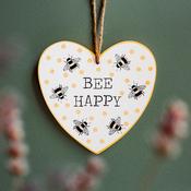 Bee Happy Plaque