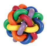 Knotted Rubber Ball 10cm