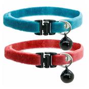 Velvet Kitten Collar