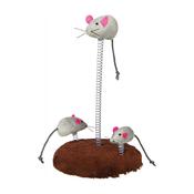 Mouse Family On a Spring image