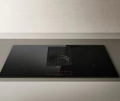 Elica NT-PRIME-S-RC 83cm Recirculating Air Venting Induction Hob - BLACK