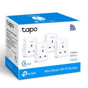 Tapo P100 Mini Smart WiFi Socket – 4 Pack