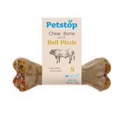 Petstop Chewing Bone with Bull Pizzle | Large