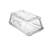 Glass Butter Dish And Lid