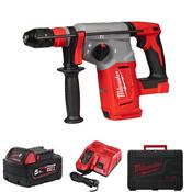 Milwaukee M18BLHX-501X Brushless 4 mode 26 mm SDS-Plus hammer with FIXTEC chuck (1x5Ah) image