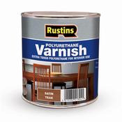 Rustins Satin Varnish Teak 1ltr