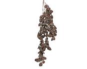 Leaf on stem dark brown 110cm
