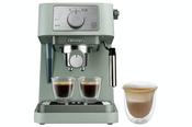 DeLonghi Stilosa Manual Espresso Machine &amp; Cappuccino Maker | EC260.GR | Green