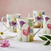 Portmeirion Water Garden Mugs – Set of 4